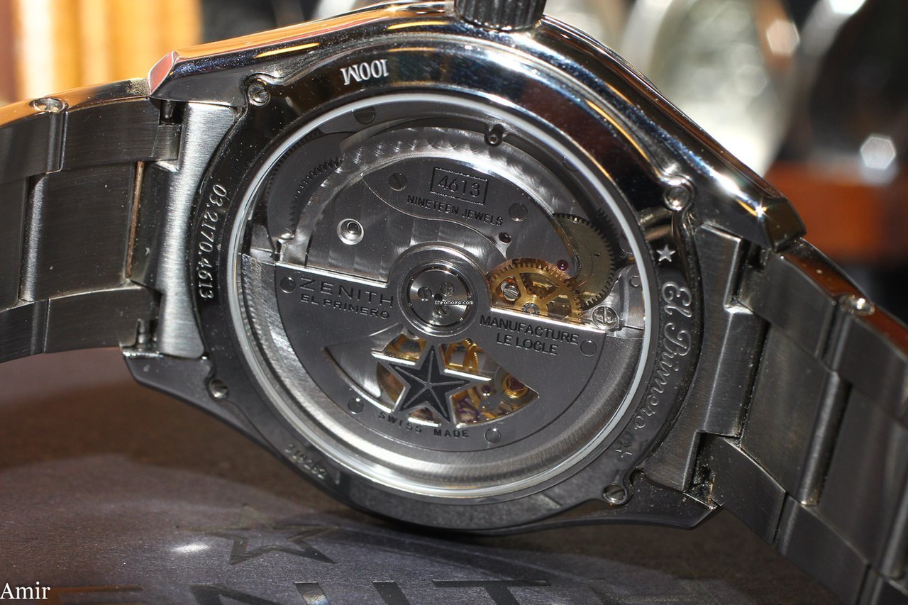 Zenith El Primero Synopsis Mens watch Unisex Automatic Steel 03.2170.4613 21.M2170 7