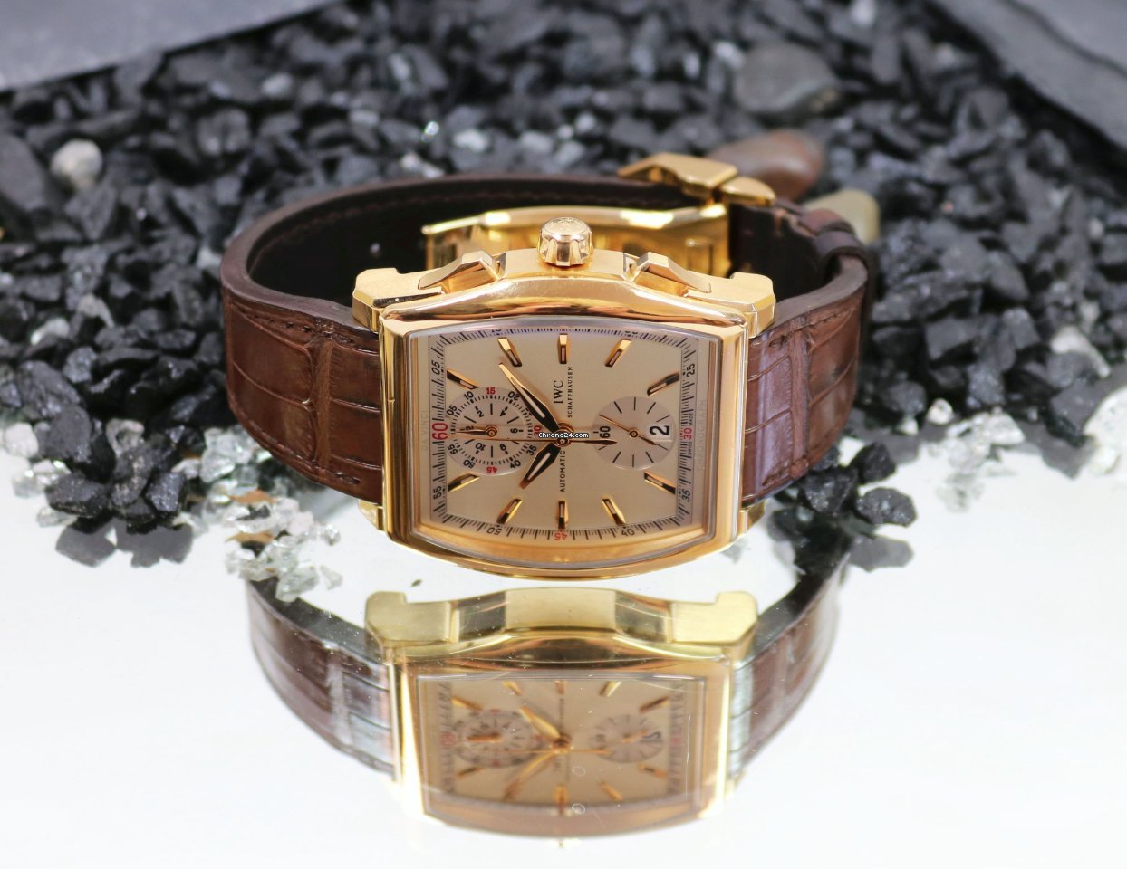 IWC Da Vinci Chronograph Mens watch Unisex Automatic Rose gold 376402 7