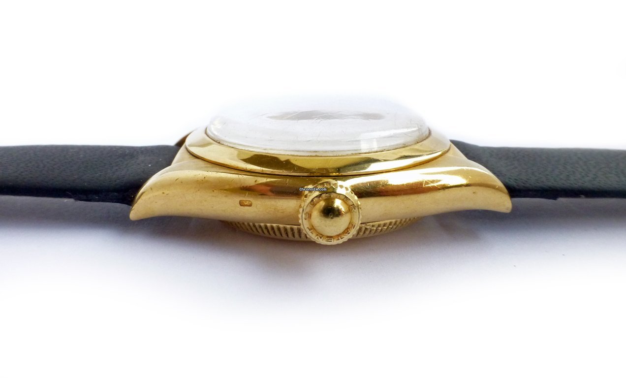 Rolex Bubble Back Mens watch Unisex Yellow gold Automatic 3130 7
