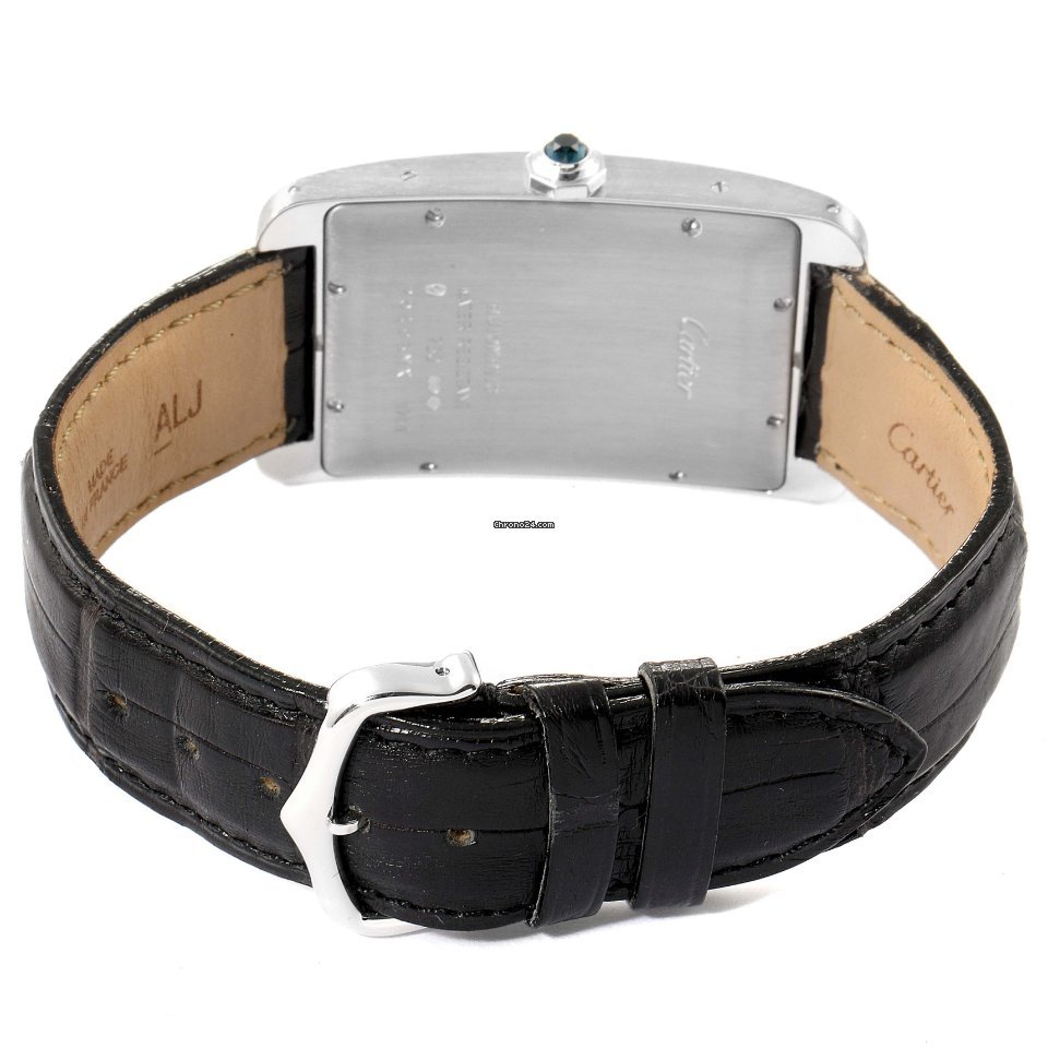 Cartier Tank Americaine Mens watch Unisex Automatic White gold W2603256 7
