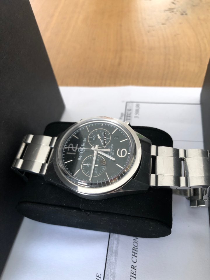 Bell & Ross Vintage Mens watch Unisex Automatic Steel BRG126-BL-ST SST 7