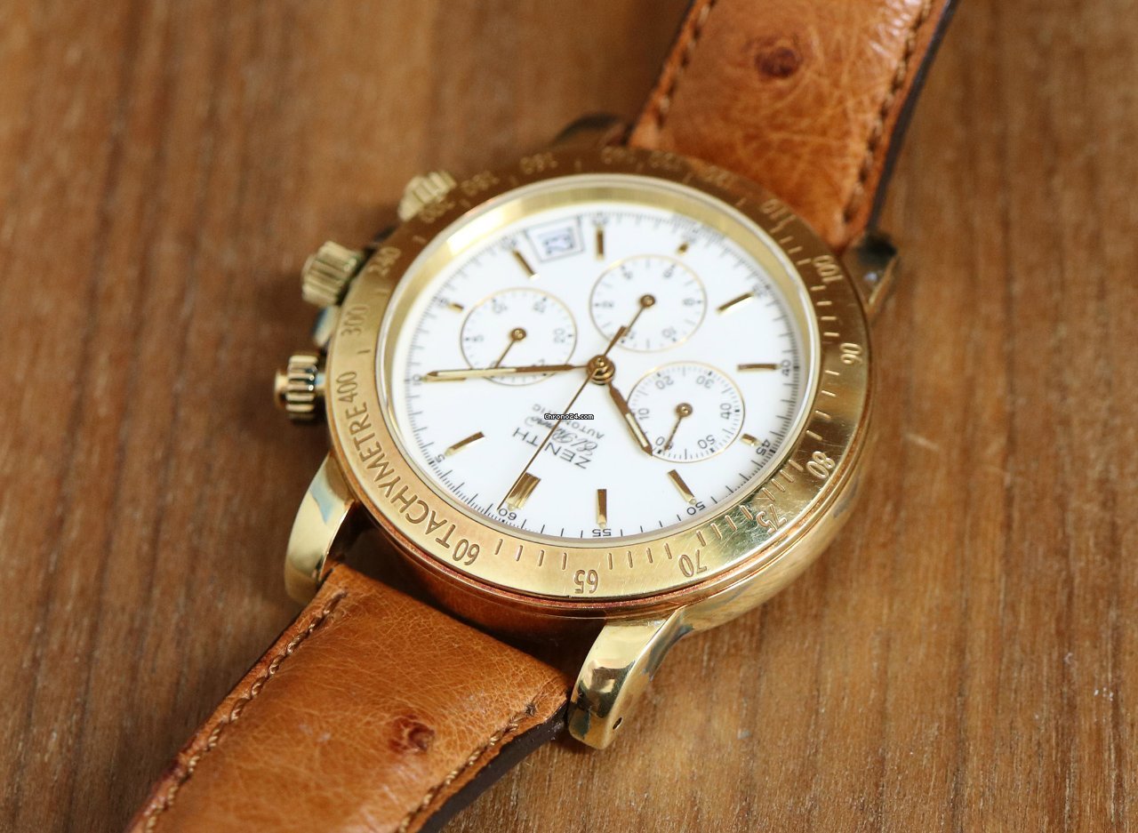 Zenith El Primero Mens watch Unisex Automatic Yellow gold 30-0360-400 7