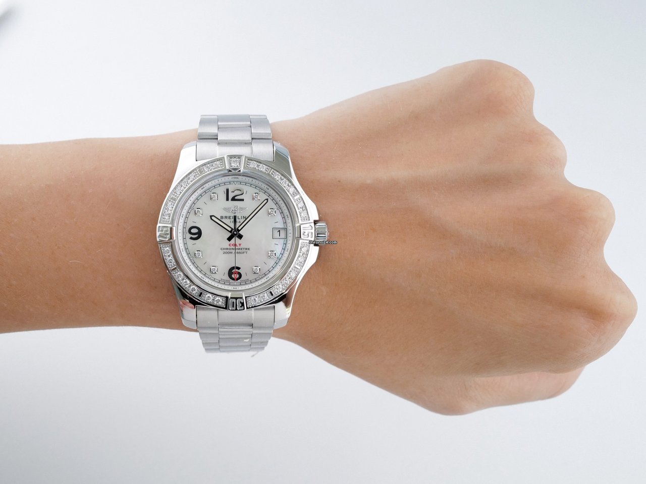 Breitling Colt 36 Womens watch Quartz Steel a7438953 a771 178a 7