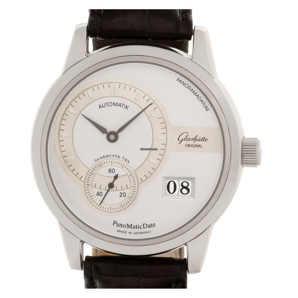 Glashtte Original PanoMaticDate Mens watch Unisex Automatic Steel 90-01-02-02-04 7