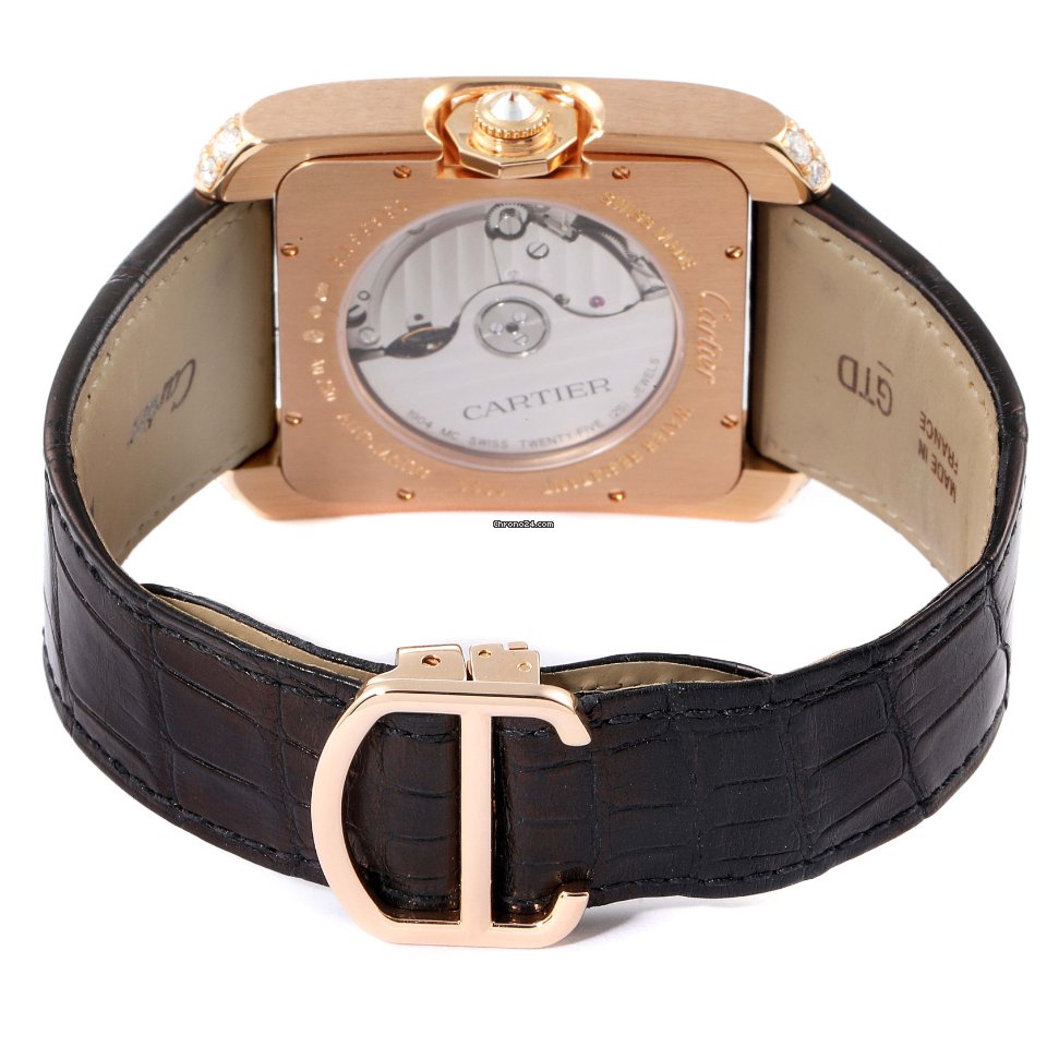 Cartier Tank Anglaise Mens watch Unisex Automatic Rose gold WT100021 7