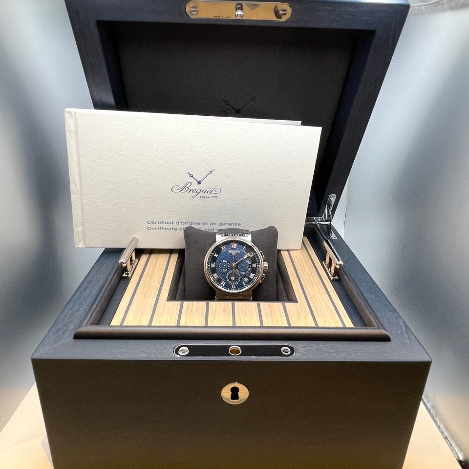 Breguet Marine Mens watch Unisex Automatic White gold 5527BB Y2 9WV 7
