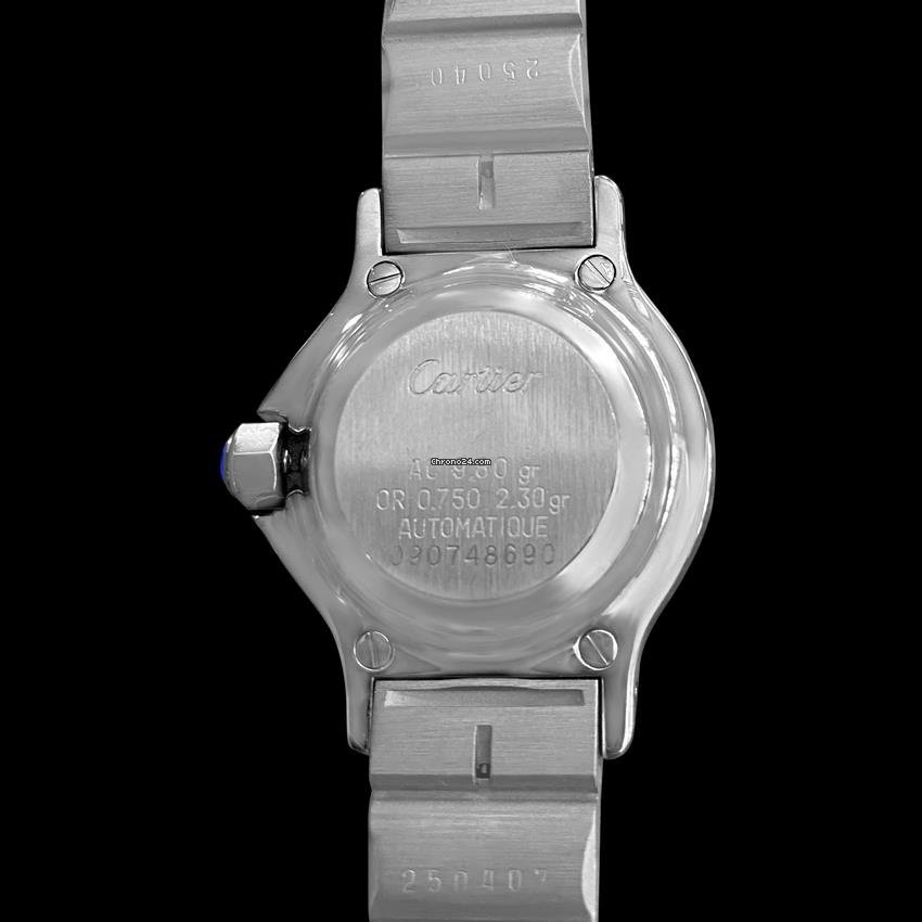 Cartier Womens watch Automatic Gold Steel 8350ST 7