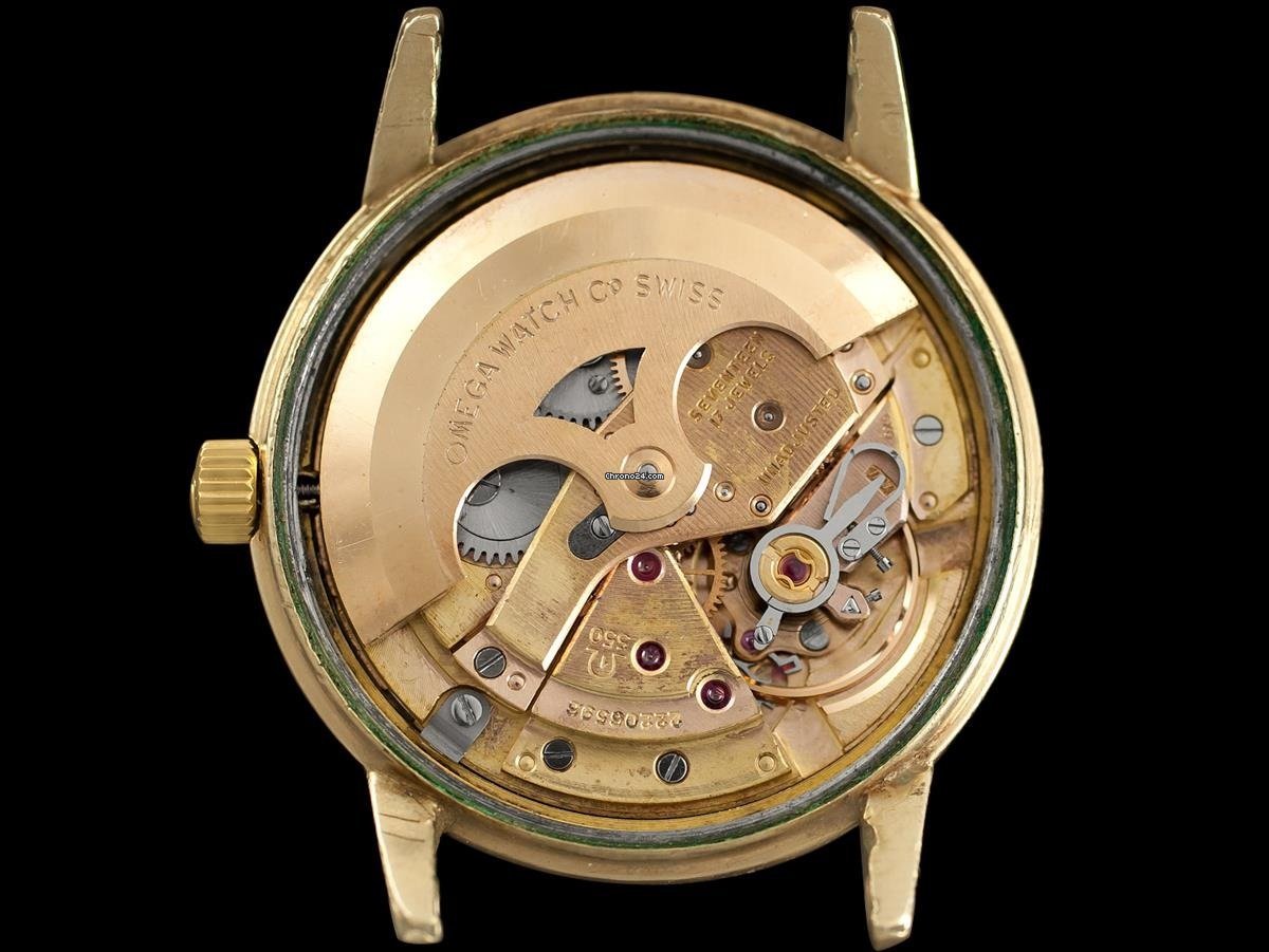 Omega Mens watch Unisex Automatic Gold Steel 6991 7