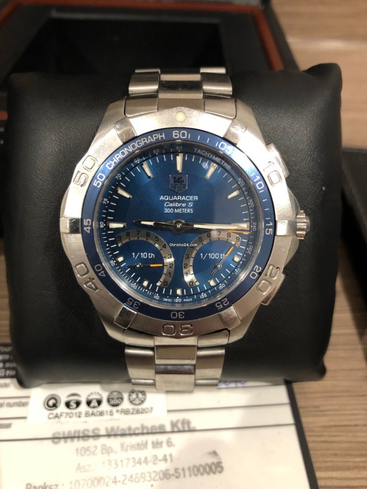 TAG Heuer Aquaracer 300M Mens watch Unisex Quartz Steel CAF7012.BA0815 7