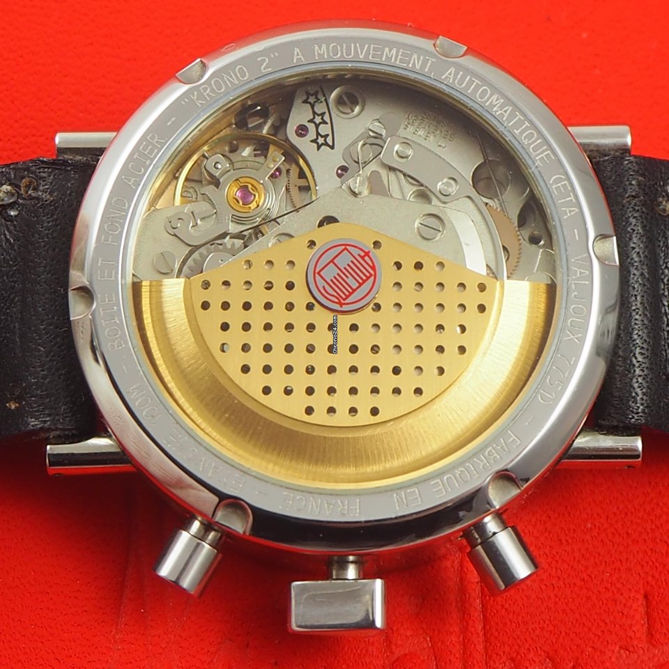 Alain Silberstein Mens watch Unisex Automatic Steel Krono 2 7