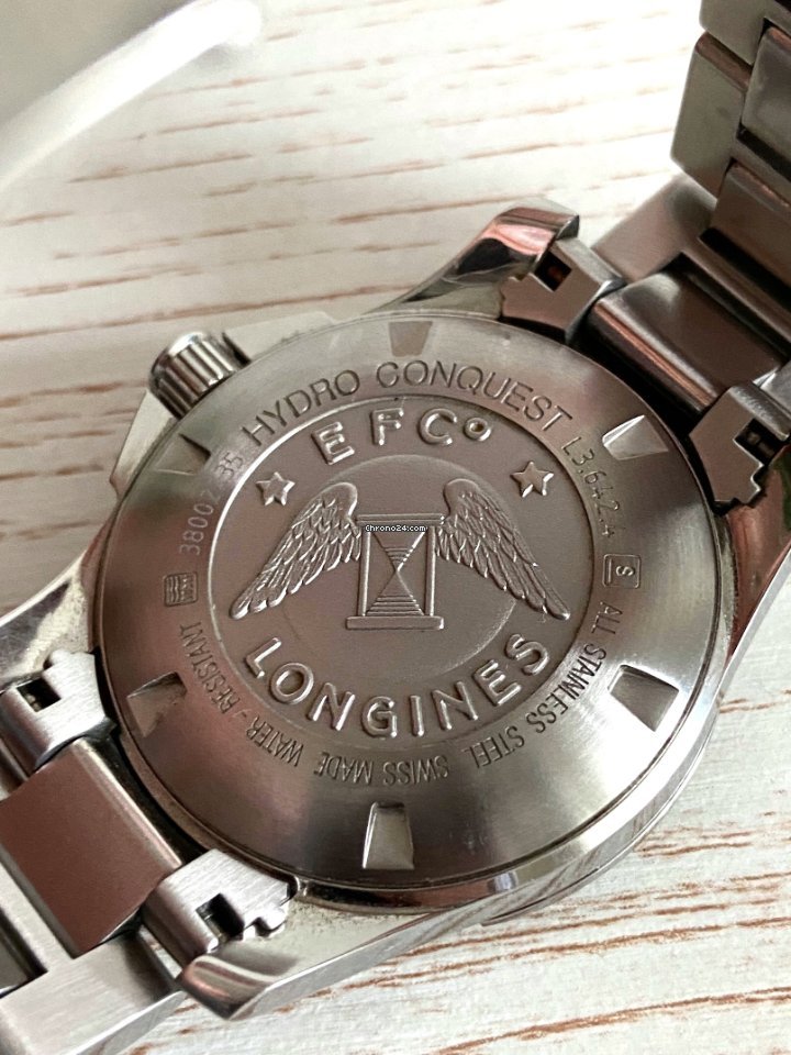 Longines HydroConquest Mens watch Unisex Automatic Steel L3.642.4 7