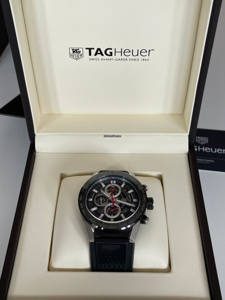 TAG Heuer Carrera Calibre HEUER 01 Mens watch Unisex Automatic Steel CAR2A1Z.FT6044 7