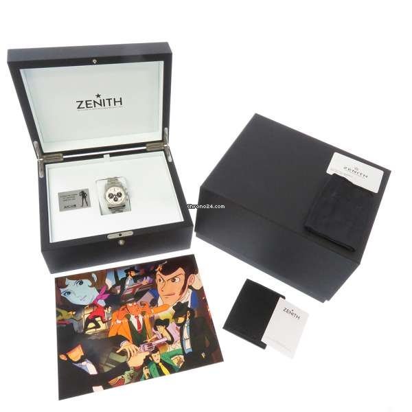 Zenith Mens watch Unisex Automatic Steel 03.L384-2.400 7.M384 7
