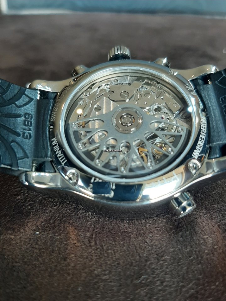 Porsche Design Dashboard Mens watch Unisex Automatic Titanium 6613.12.40.1145 7