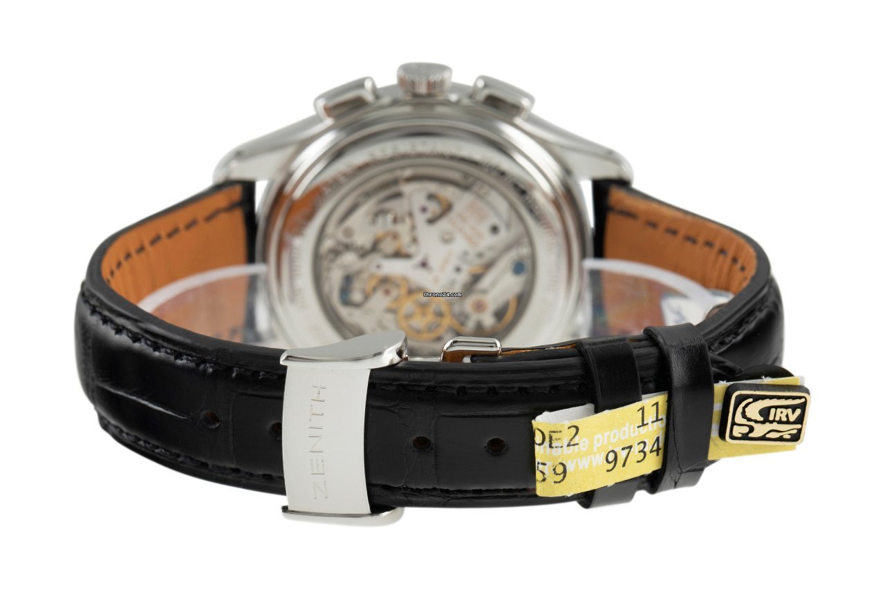 Zenith El Primero Chronograph Mens watch Unisex Manual winding Steel 02.0500.420 7