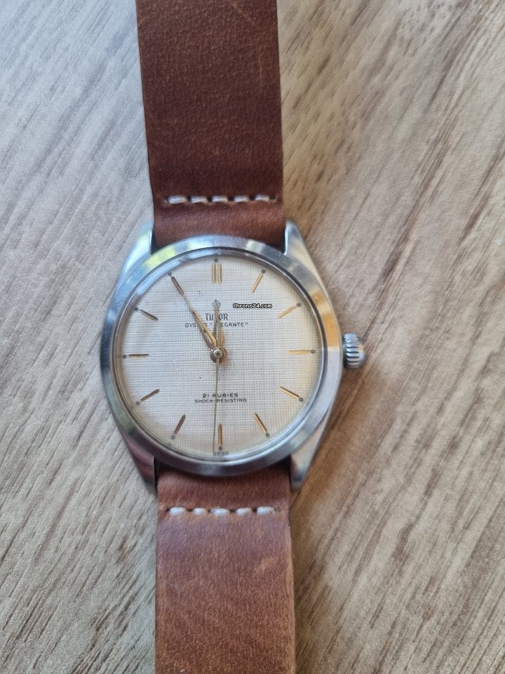 Tudor Mens watch Unisex Manual winding Steel 7960 7
