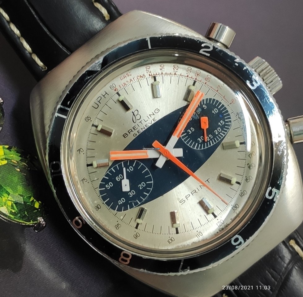 Breitling Mens watch Unisex Manual winding Steel 2212 7