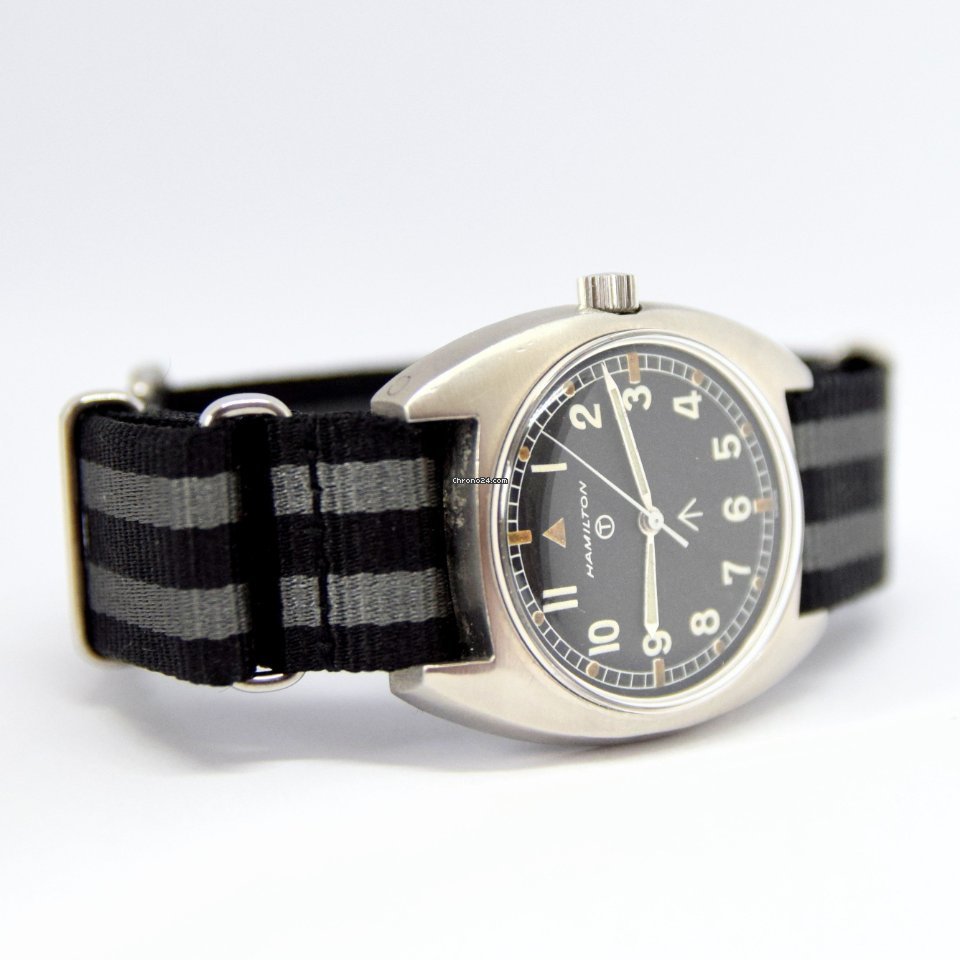 Hamilton Mens watch Unisex Manual winding Steel W10 7