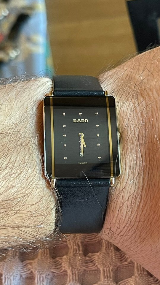 Rado Diastar Mens watch Unisex Quartz Platinum 160.0282.3 7
