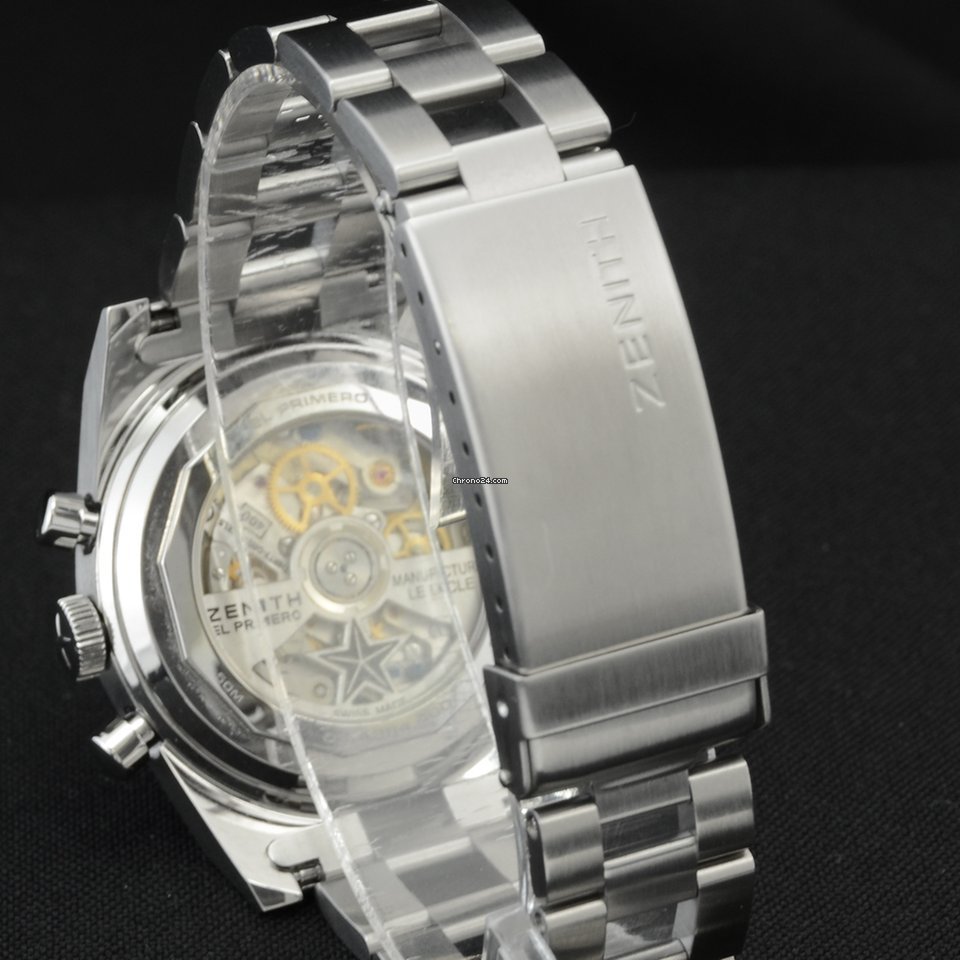 Zenith El Primero Chronomaster Mens watch Unisex Automatic Steel 03.A384.400 21.M384 7
