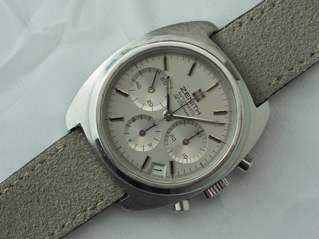 Zenith El Primero Chronograph Mens watch Unisex Automatic Steel 01.0210.415 7