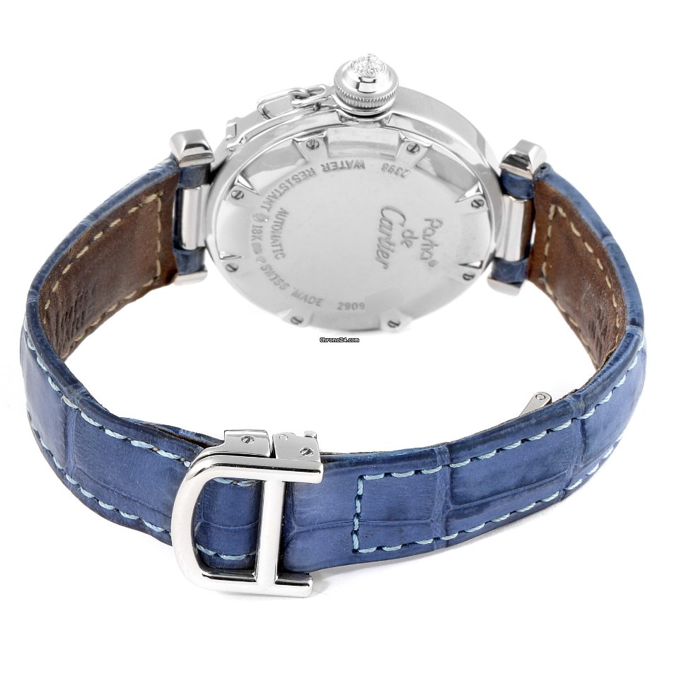 Cartier Pasha Womens watch Automatic White gold WJ111651 7