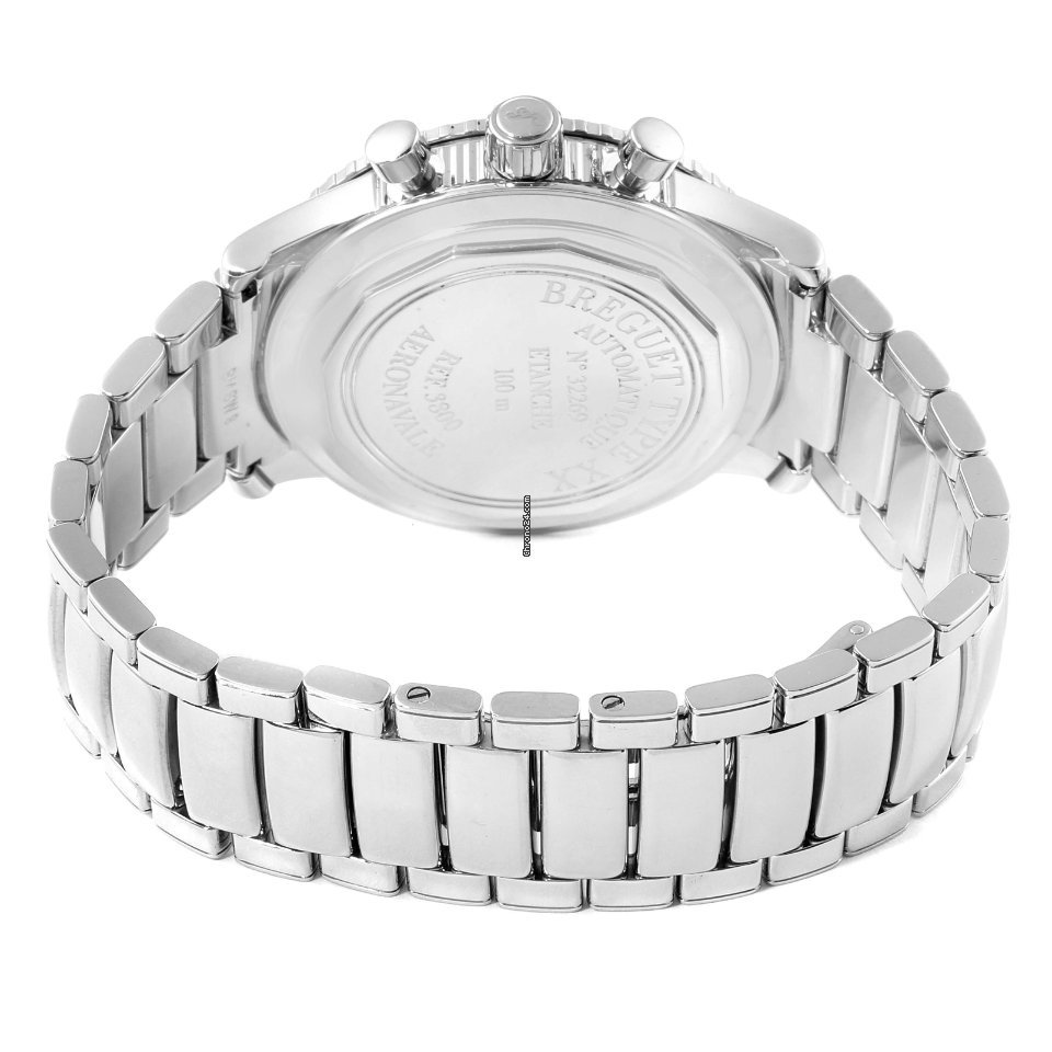 Breguet Type XX - XXI - XXII Mens watch Unisex Automatic Steel 3800ST 92 9W6 7
