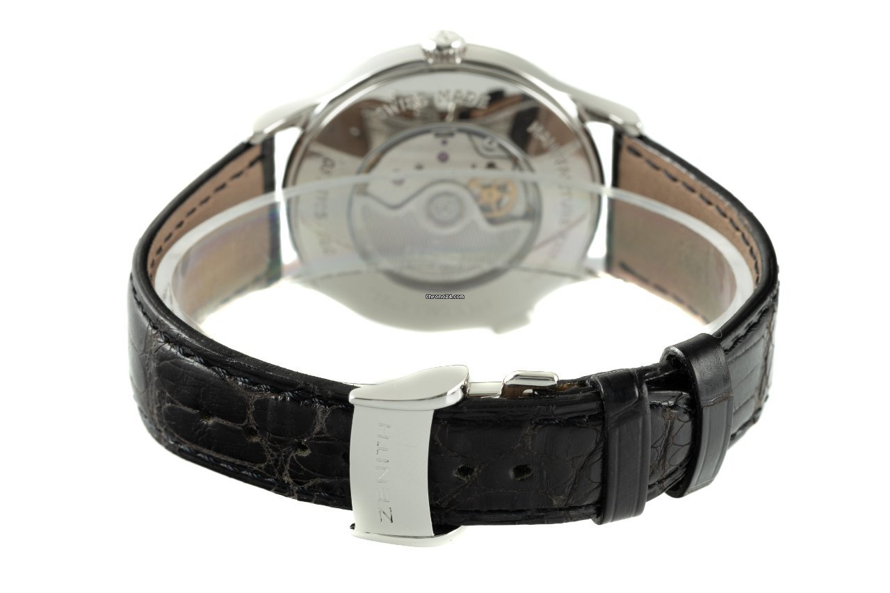 Zenith Elite Dual Time Mens watch Unisex Automatic Steel 03.1125.682 7