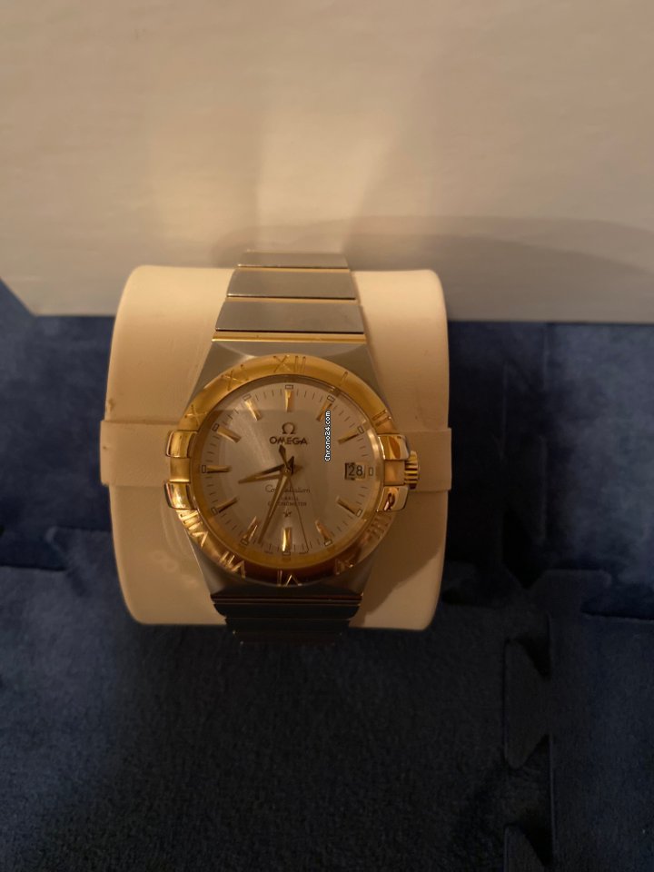 Omega Constellation Ladies Womens watch Automatic Gold Steel 123.20.35.20.02.002 7