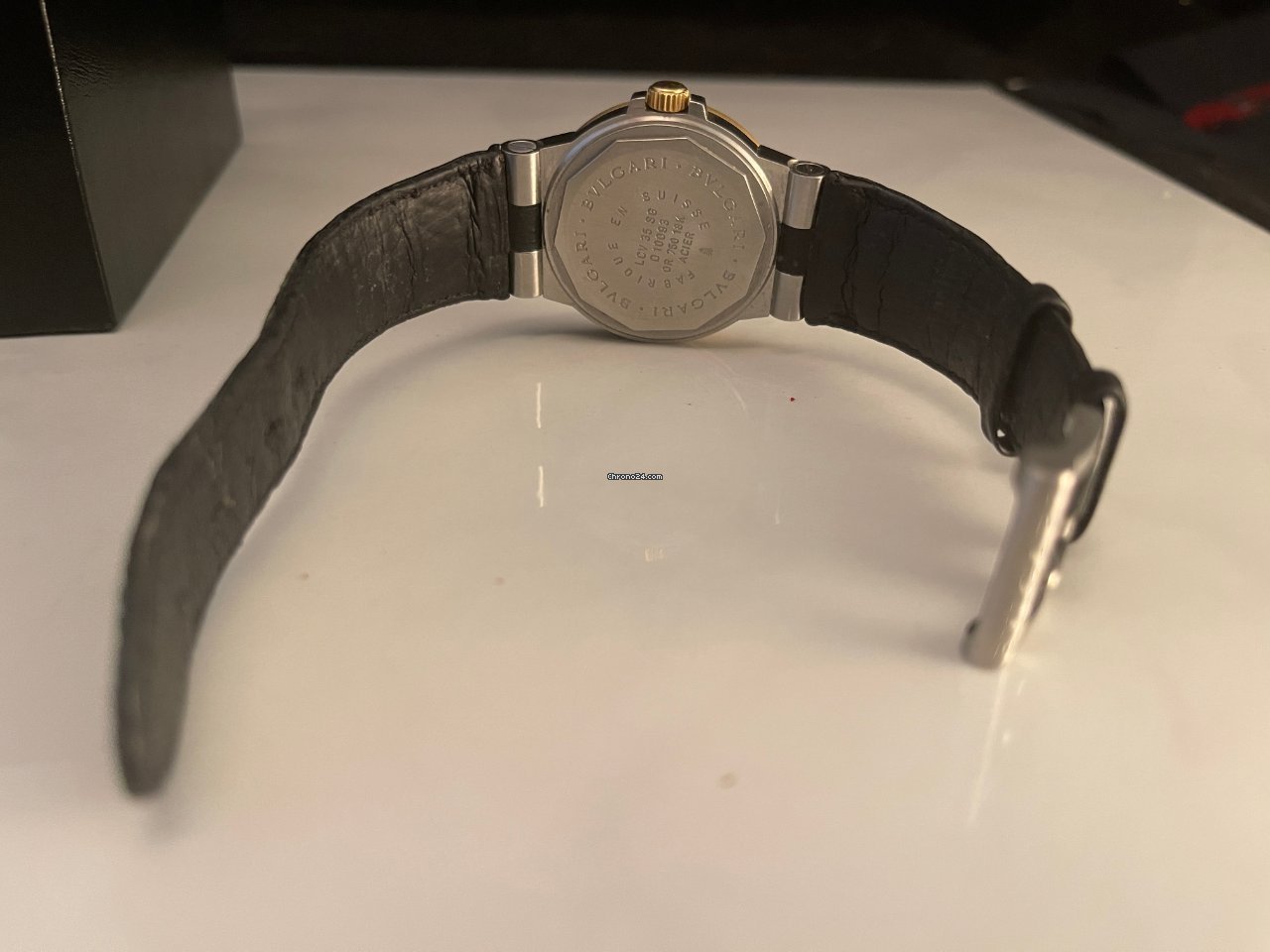 Bulgari Diagono Mens watch Unisex Automatic Gold Steel LC35SG 7