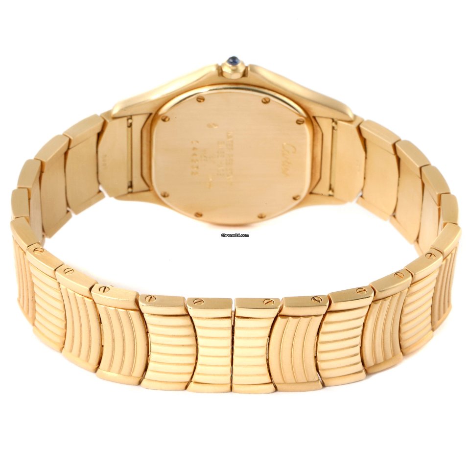 Cartier Cougar Mens watch Unisex Quartz Yellow gold 11651 7