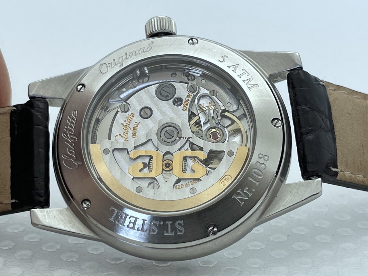 Glashtte Original Senator Power Reserve Display Mens watch Unisex Automatic Steel 39-44-04-12-04 7