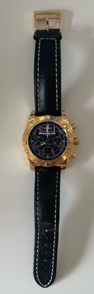 Breitling Chronomat 44 Mens watch Unisex Automatic Rose gold HB011012 B957 7