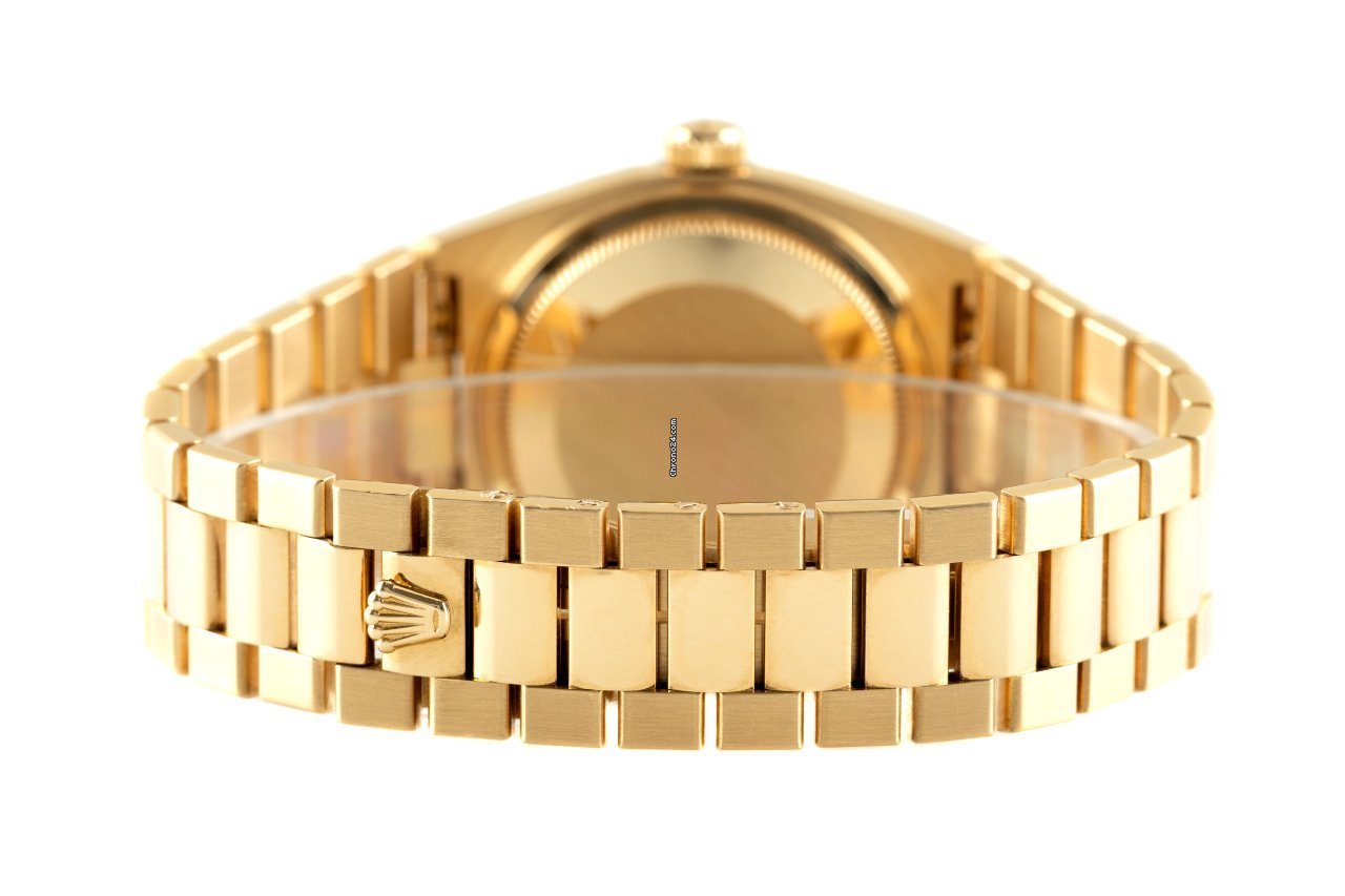 Rolex Day-Date Oysterquartz Mens watch Unisex Yellow gold Quartz 19018N 7