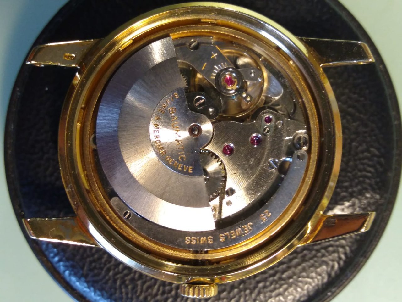 Baume & Mercier Mens watch Unisex Automatic Yellow gold 3178 7