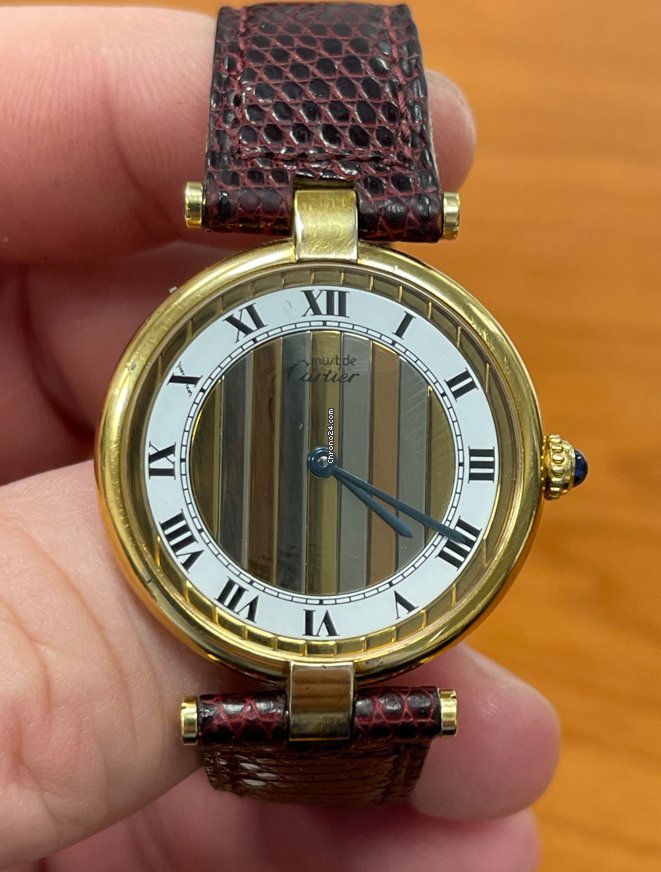 Cartier Trinity Womens watch Quartz Silver 1861 7