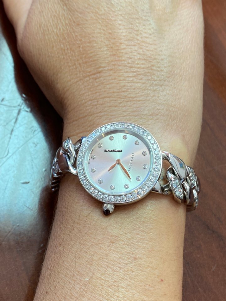 Bulgari Womens watch Quartz Rose gold 102037 7