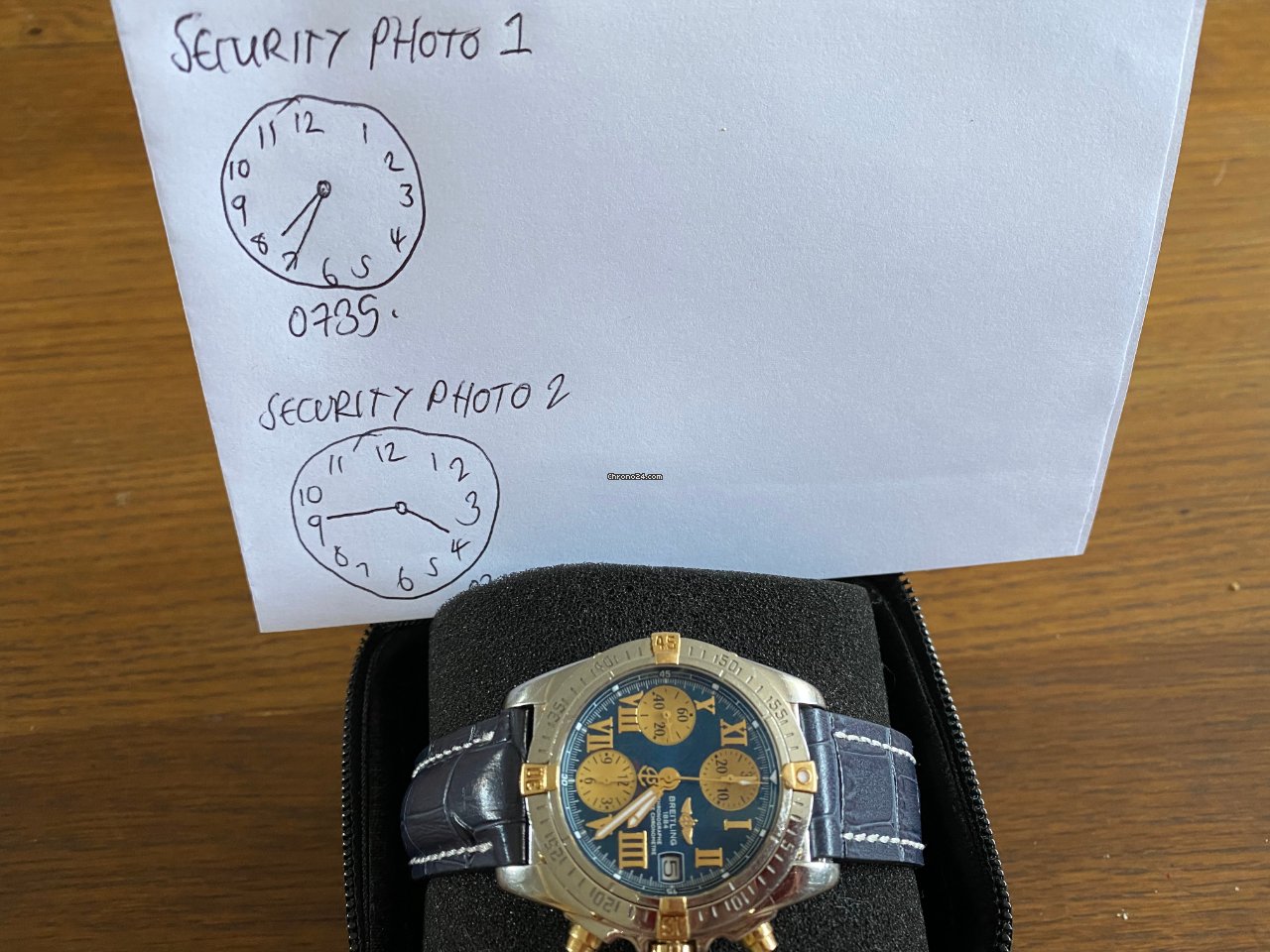 Breitling Chrono Cockpit Mens watch Unisex Automatic B13358 7