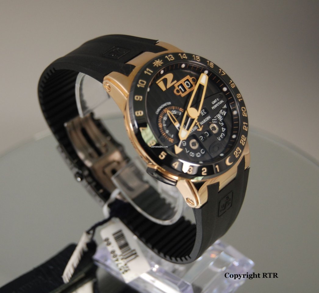 Ulysse Nardin El Toro  Black Toro Mens watch Unisex Automatic Rose gold 326-03 7