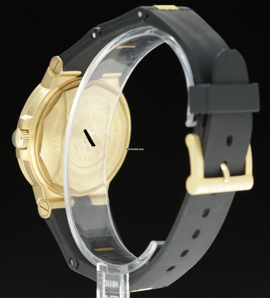 Bulgari Diagono Mens watch Unisex Automatic Yellow gold SD 38 G 7