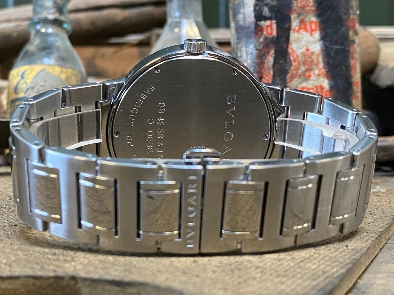 Bulgari Bulgari Mens watch Unisex Automatic Steel BB 42 SS AUTO 7