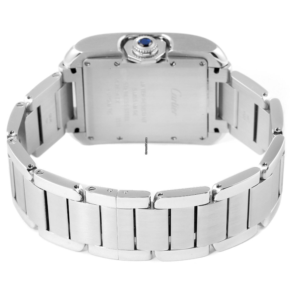 Cartier Tank Anglaise Mens watch Unisex Automatic Steel W5310009 7