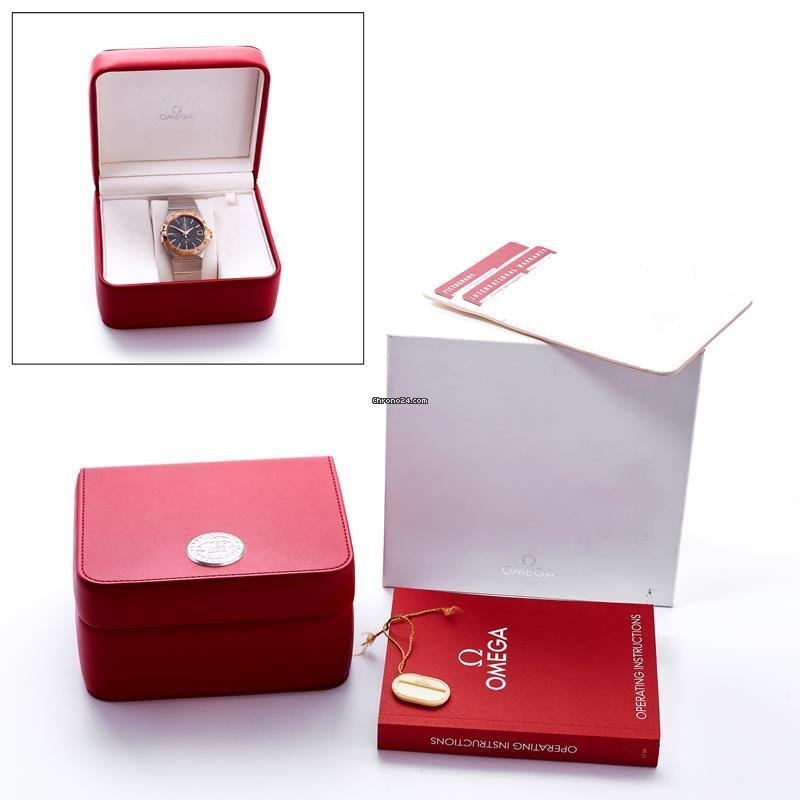 Omega Constellation Men Mens watch Unisex Automatic Gold Steel 123.20.38.21.06.002 7