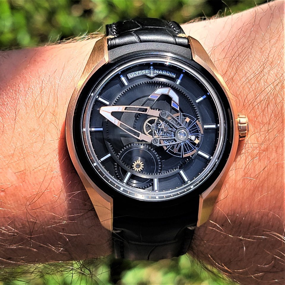 Ulysse Nardin Freak Mens watch Unisex Automatic Rose gold 2305-270 02 7