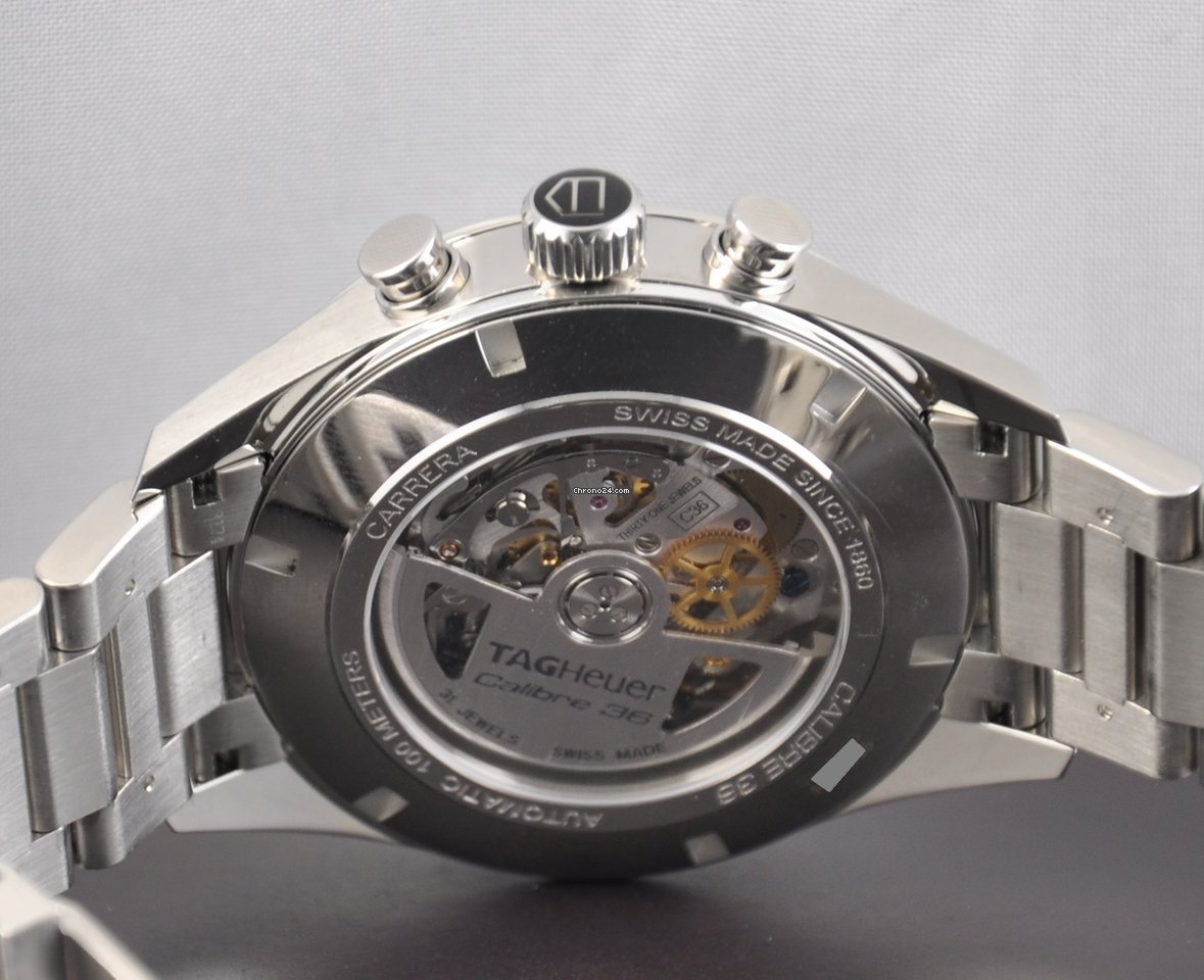 TAG Heuer Carrera Calibre 36 Mens watch Unisex Automatic Steel CAR2B10.BA0799 7