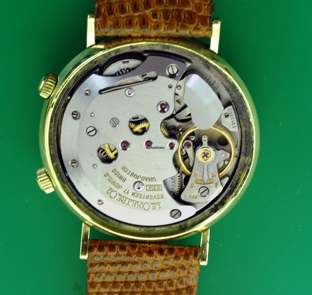 Jaeger-LeCoultre Mens watch Unisex Manual winding Yellow gold Jaeger Le Coultre MEMOVOX Alarm Watch 7