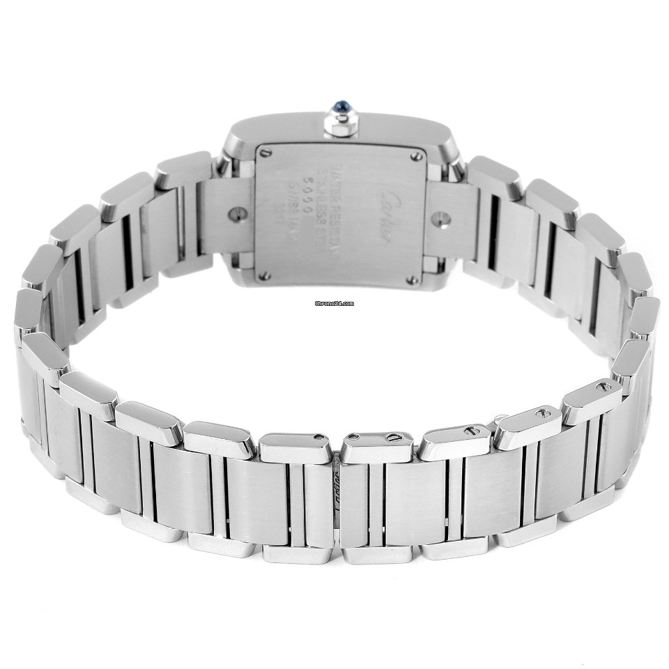 Cartier Tank Francaise Womens watch Quartz Steel WE110006 7