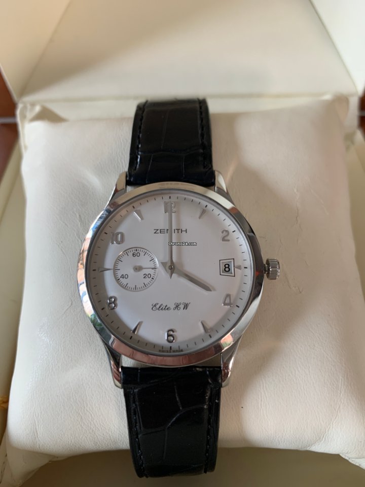 Zenith Elite Mens watch Unisex Manual winding Steel 01 1125 650 7