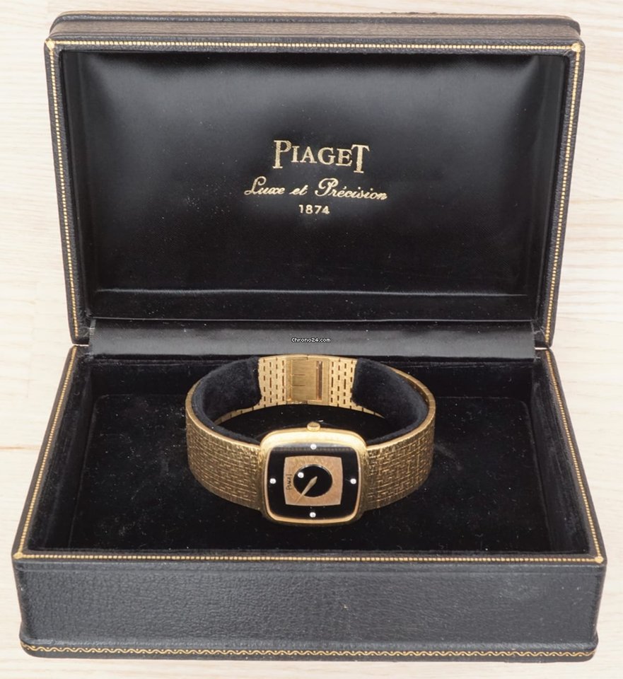 Piaget Mens watch Unisex Manual winding Yellow gold 9771 A 6 7
