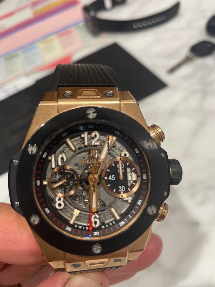 Hublot Big Bang Unico Mens watch Unisex Automatic Rose gold 411.OM.1180.RX 7